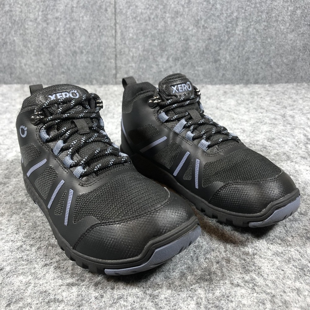 Xero Shoes DayLite‎ Hiker Fusion Boots Womens 8.5 Black Barefoot Trail Hiking